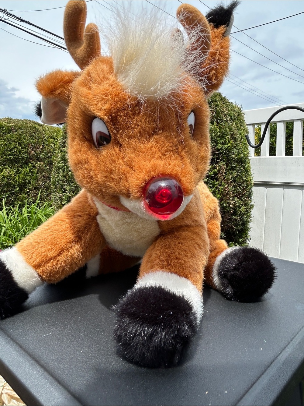 Vintage Macy’s Classic Red-Nosed Reindeer Plush Toy - Kids Toys